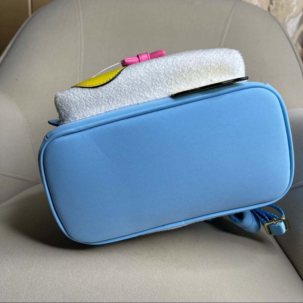 LOUNGEFLY x SANRIO Tuxedo Sam Mini Blue Backpack - Picture 5 of 6